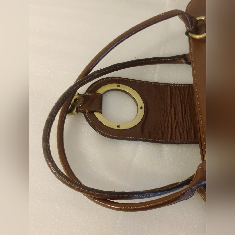 Vintage Handbag with Gold Accents - Picture 7 of 8